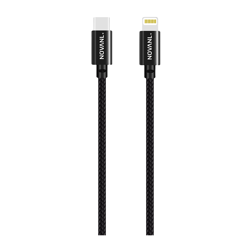 NOVANL SpeedCharge Pro 1M USB-C naar Lightning (MFI-gecertificeerd) Kabel