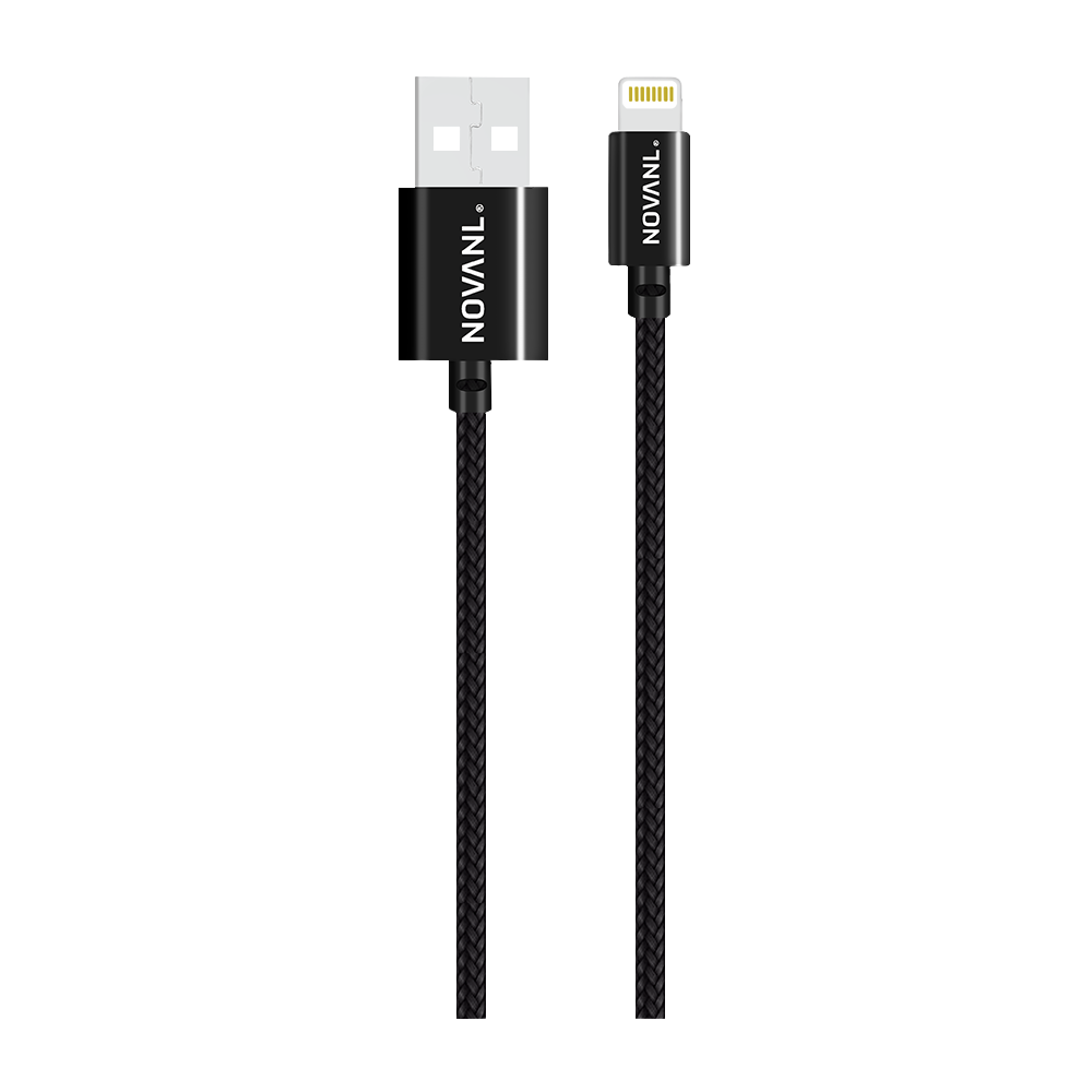 NOVANL SpeedCharge Pro 1M USB-A naar Lightning (MFI-gecertificeerd)