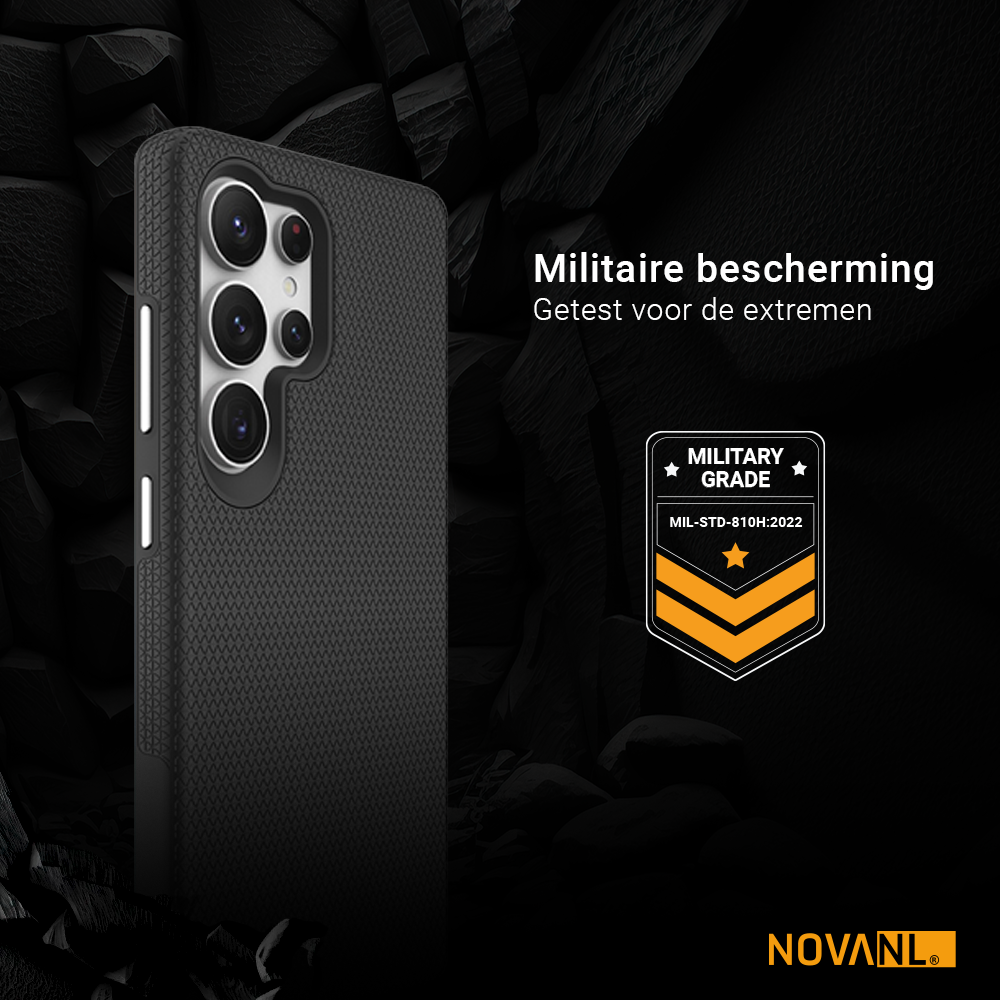 NOVANL GripArmor Hoesje Samsung Galaxy S25 Ultra