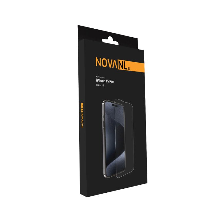 NOVANL Screenprotector voor iPhone 15 Pro