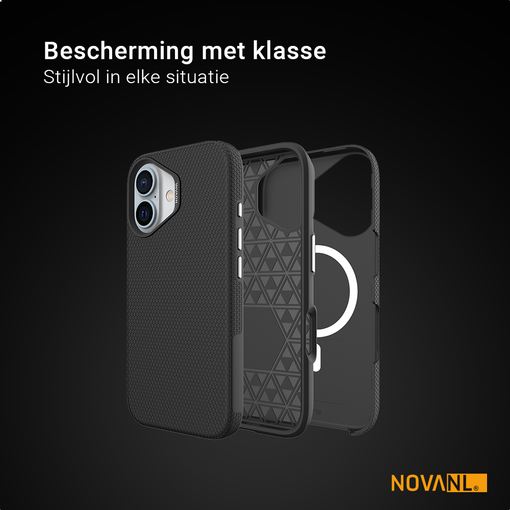 NOVANL GripArmor Case for iPhone 16 Plus (inc. Magnetics)