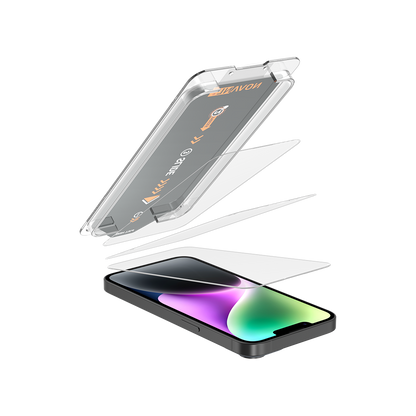 NOVANL 3-Pack Screen Protectors voor iPhone 14 Pro met Installatiekit