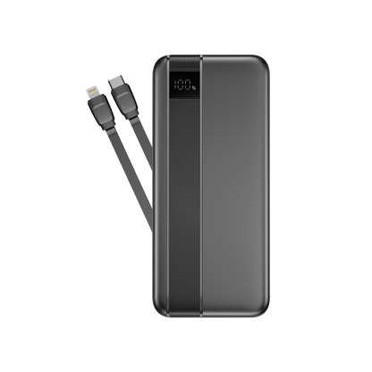 NOVANL PowerUp 20.000 mAh Powerbank met Dubbele Kabel