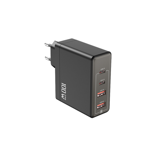 NOVANL ProCharge Charger 100W Dual Port (2x USB-C & 2x USB-A)