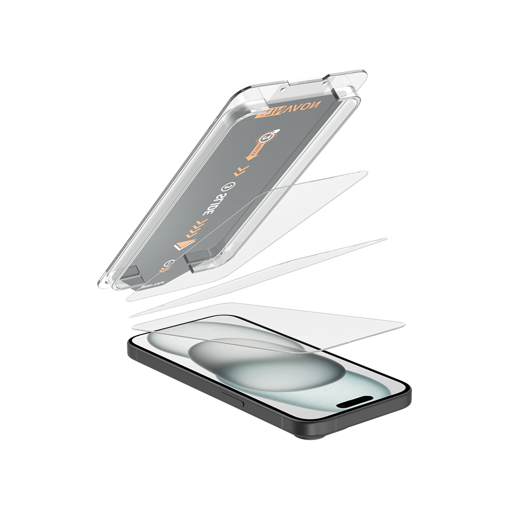 NOVANL 3-Pack Screen Protectors for iPhone 16 Pro Max with Installation Kit