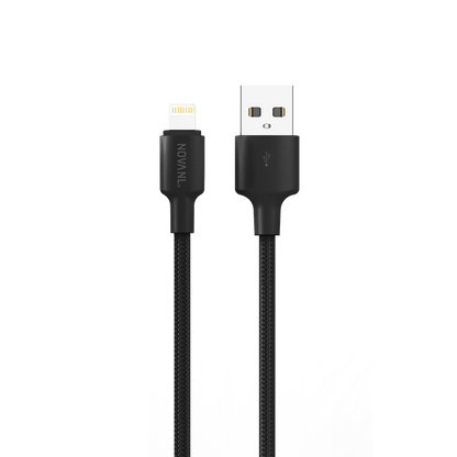 NOVANL SpeedCharge 0.5M USB A auf Lightning Kabel 12W  Zwart Black