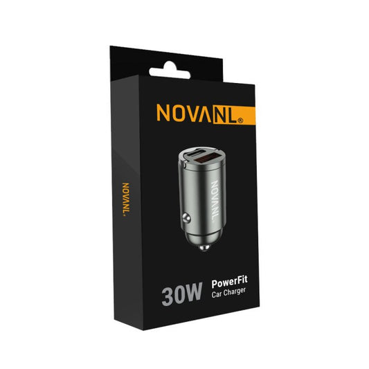 NOVANL PowerFit 30W (USB-A & USB-C) Car Charger