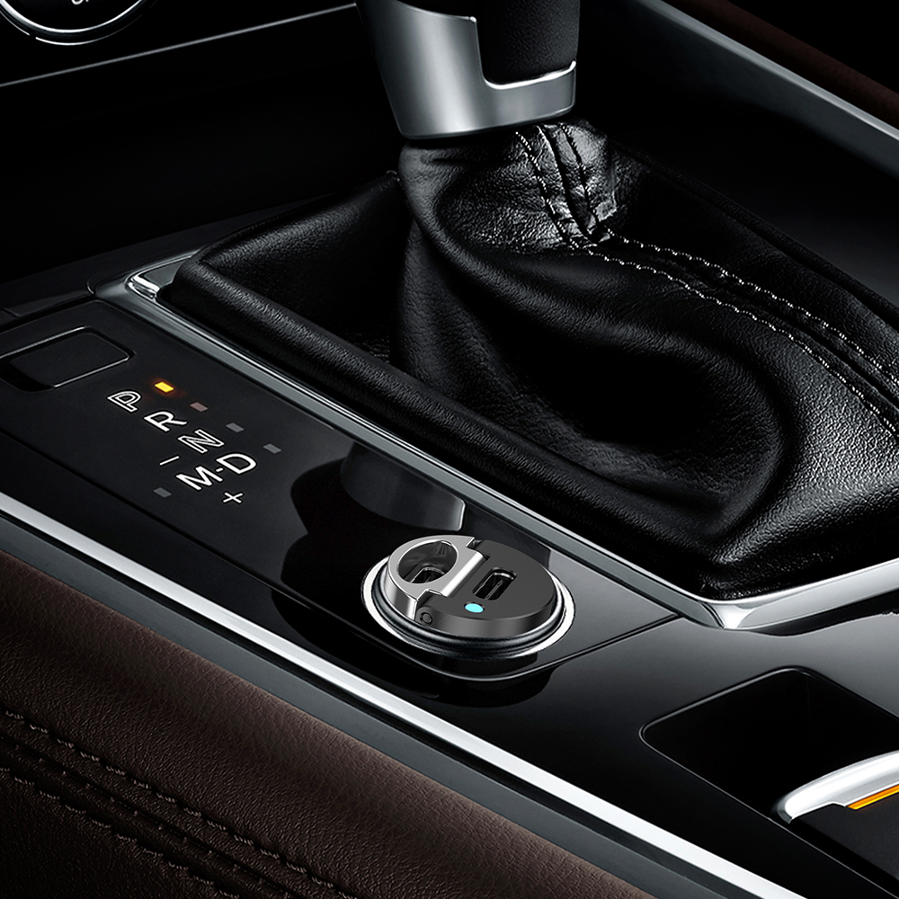 NOVANL PowerFit Pro 45W (USB-A & USB-C) Car Charger