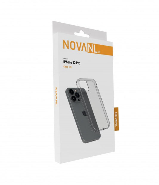 NOVANL Transparant TPU hoesje voor iPhone 12/12 Pro