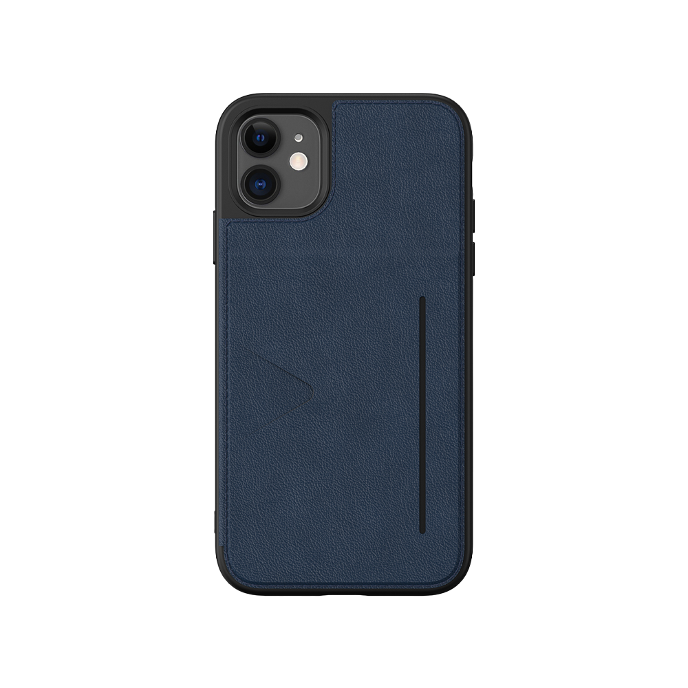 NOVANL WalletGuard hoesje voor iPhone XR Blauw Blue