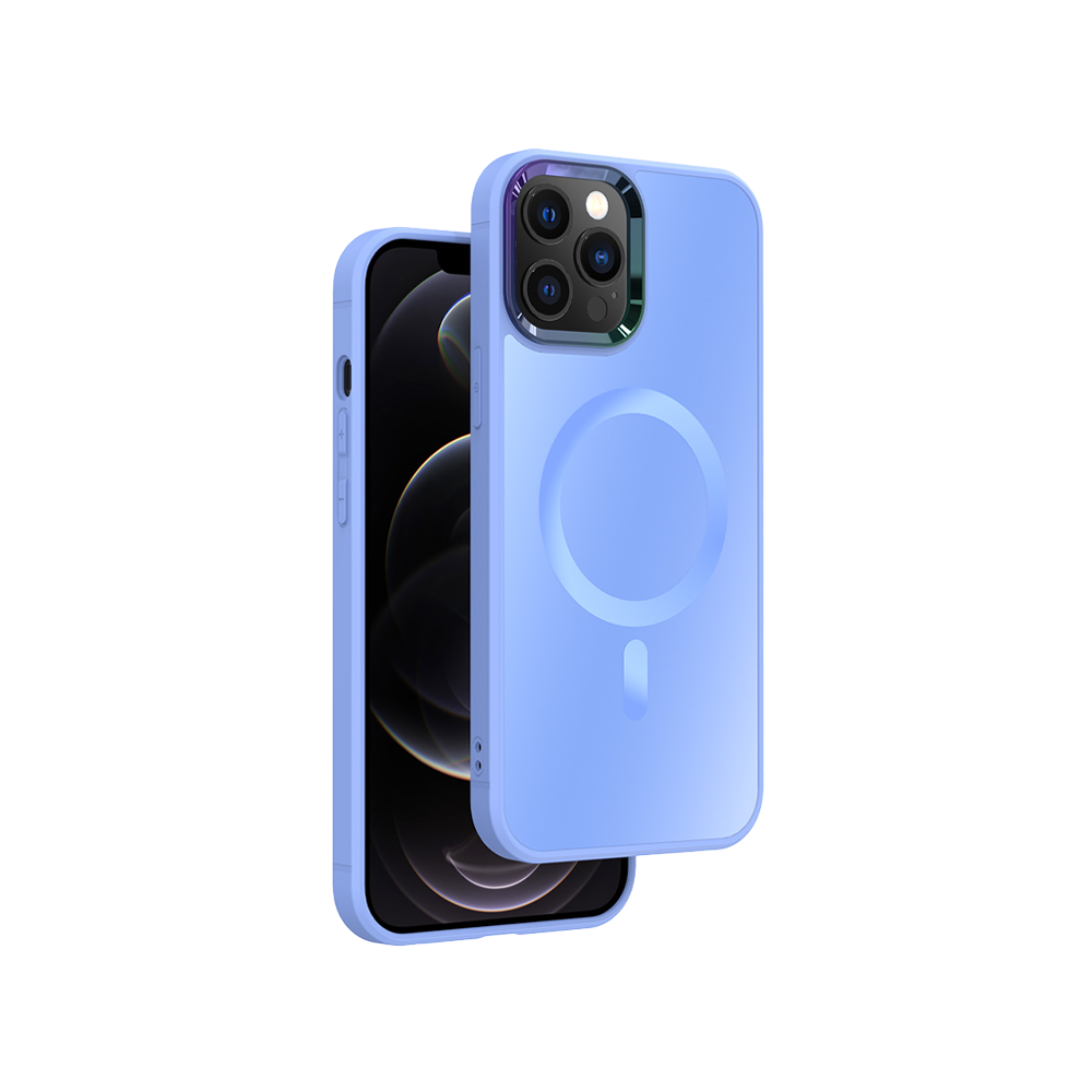 NOVANL GuardArmor Hoesje voor iPhone 12 Pro Max Blauw Blue