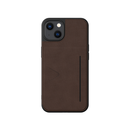 NOVANL WalletGuard hoesje voor iPhone 13 Bruin Brown