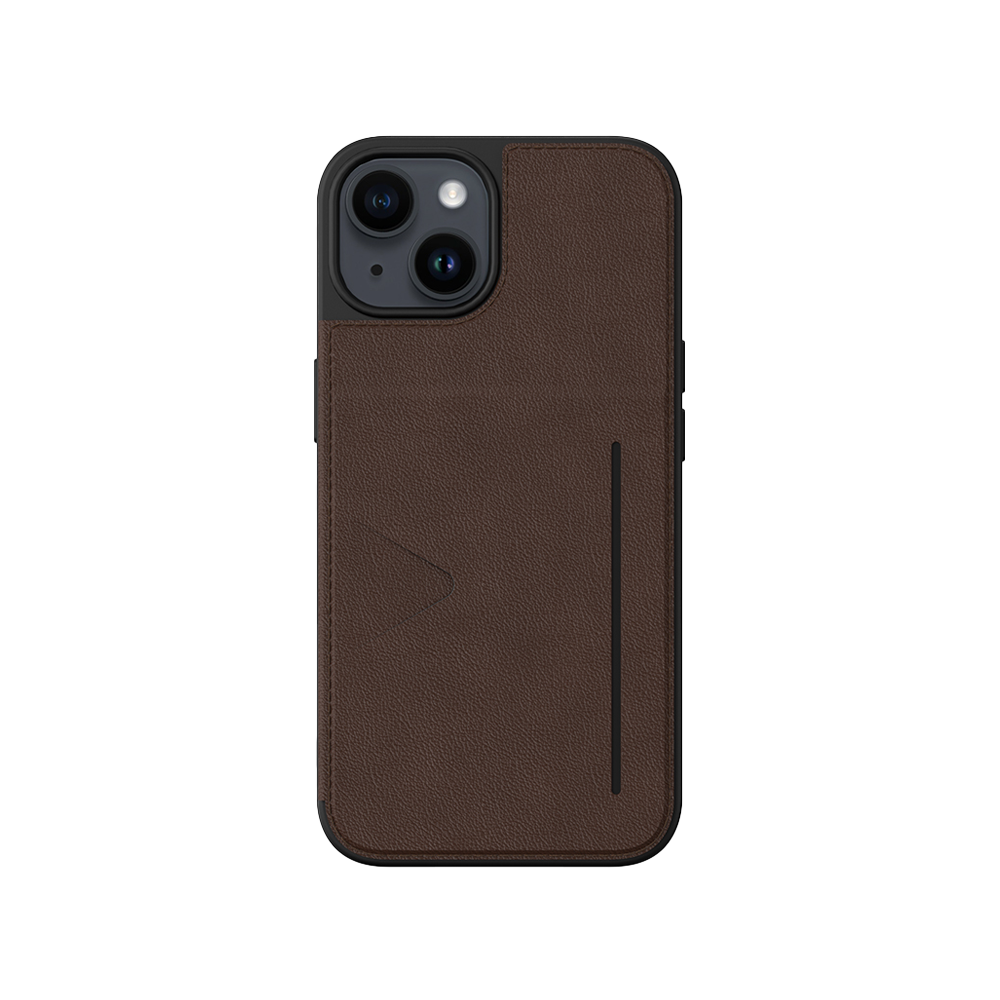 NOVANL WalletGuard hoesje voor iPhone 14 Plus Bruin Brown