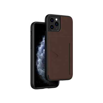 NOVANL WalletGuard hoesje voor iPhone 11 Pro Bruin Brown