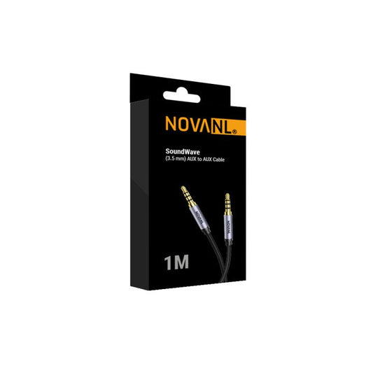 NOVANL SoundWave Aux to Aux Cable (1M)