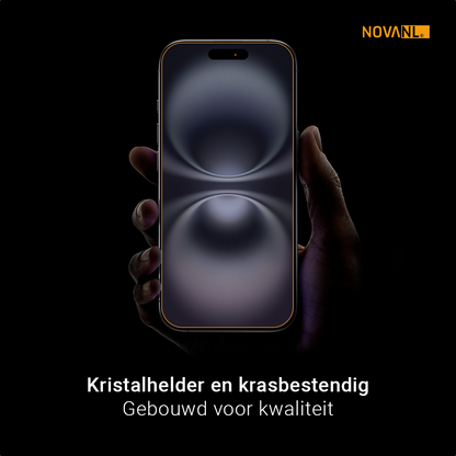 NOVANL 3 in 1 GlassProtector (incl. Applicator) Compatible for iPhone Air