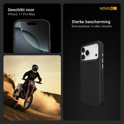 NOVANL GripArmor Case (Incl. Magnetics) Compatible for iPhone 17 Pro Max