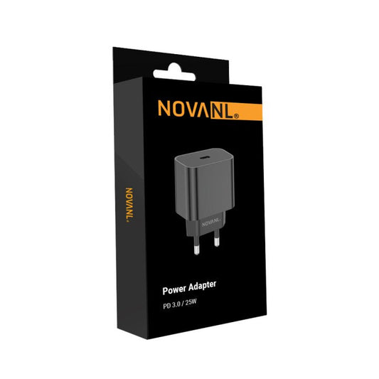 NOVANL ProCharge Plus 25W USB-C (Enkele Poort) Adapter