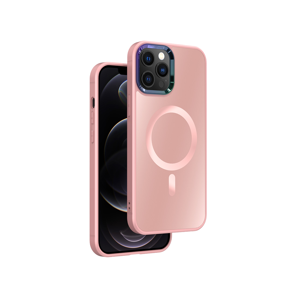 NOVANL GuardArmor Hoesje voor iPhone 12 Pro Max roze Pink