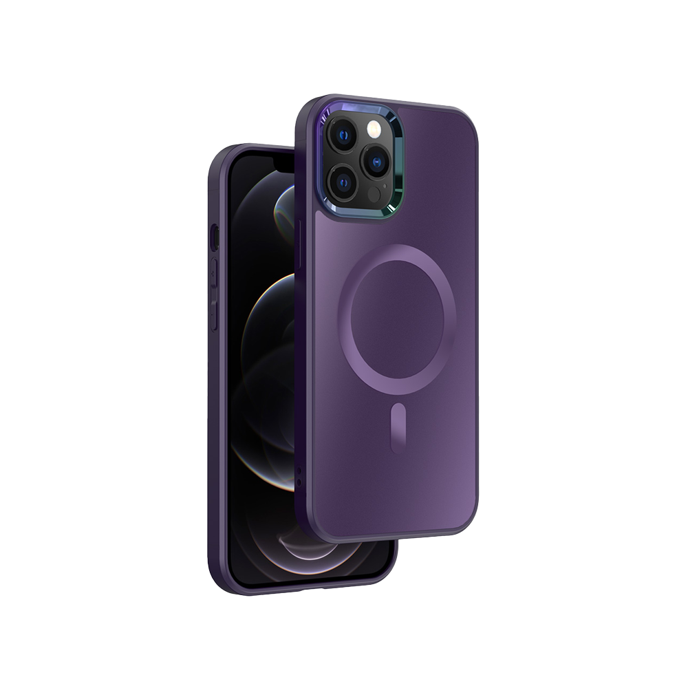 NOVANL GuardArmor hoesje voor iPhone 12 Pro Max paars Purple