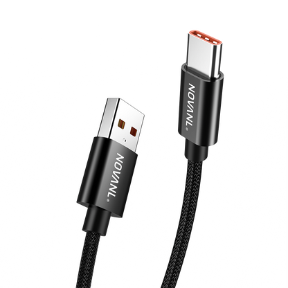 NOVANL SpeedCharge Pro USB A to USB-C Cable 18W (1M)