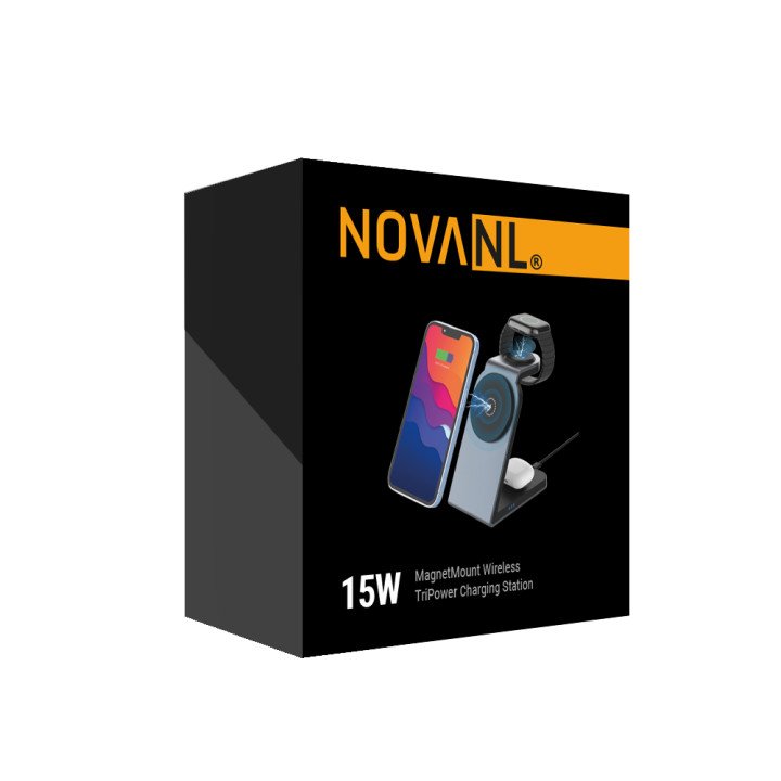 NOVANL WireUp 15W MagWireless Station (MagSafe-compatibel)