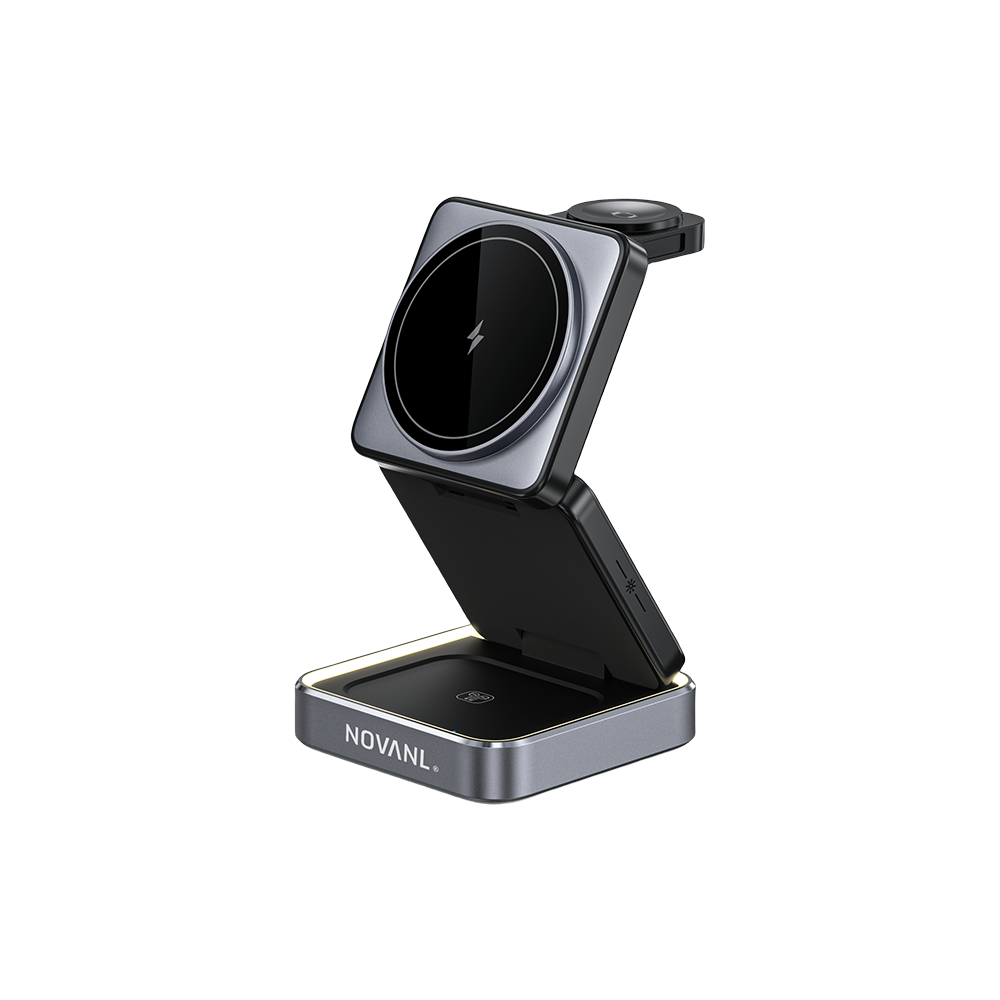 NOVANL WireUp Compact Pro 15W MagWireless Station (Magsafe Compatibel)