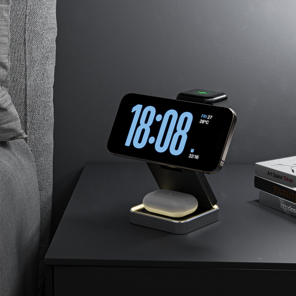 NOVANL WireUp Compact Pro 15W MagWireless Station (Magsafe Compatibel)