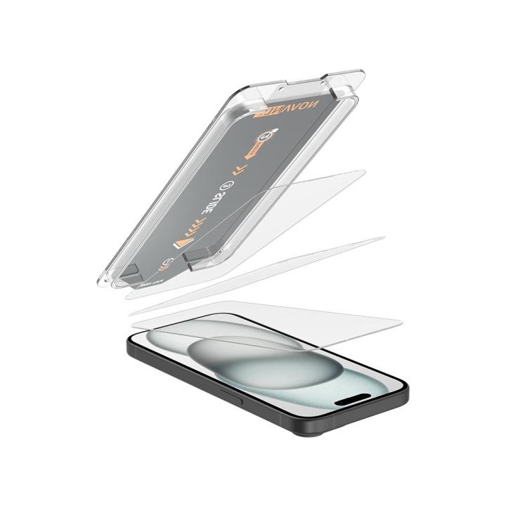 NOVANL 3-Pack Screen Protectors voor iPhone 16 Pro Max met Installatiekit