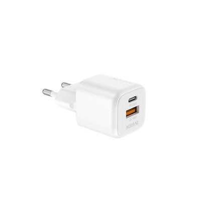 NOVANL GaNCharge 20W USB-A & USB-C (dubbele poort) Adapter