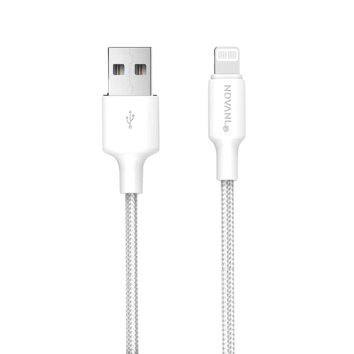 NOVANL SpeedCharge 1.5M USB-A naar 8-Pin Kabel 12W