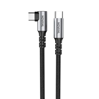 NOVANL SpeedCharge 90-graden USB-C naar USB-C Kabel 18W (1.5M)