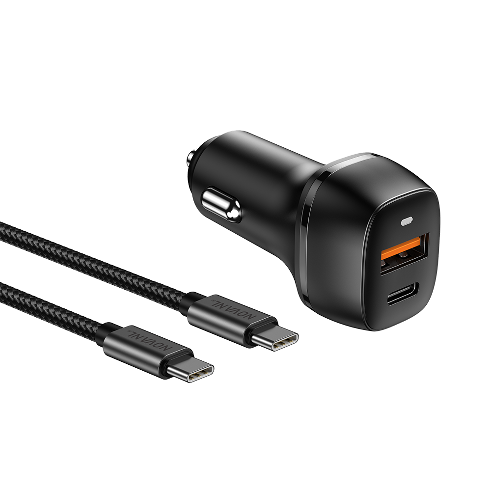 NOVANL PowerDrive Elite 38W with SpeedCharge USB C to USB-C